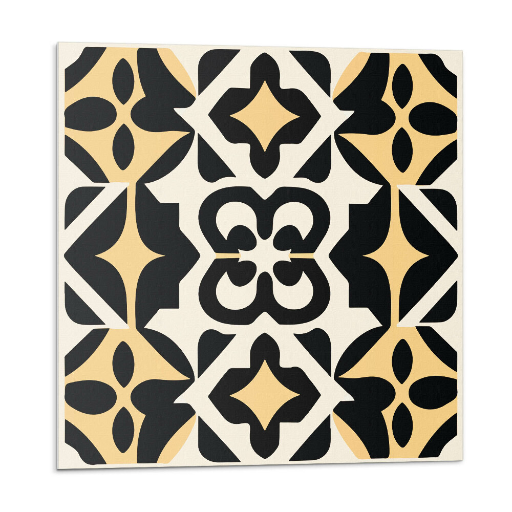 Samolepící dlaždice Geometrický vzor s motivy