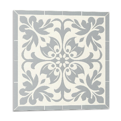 Pvc obklady Vzor rostlin na dlaždicích