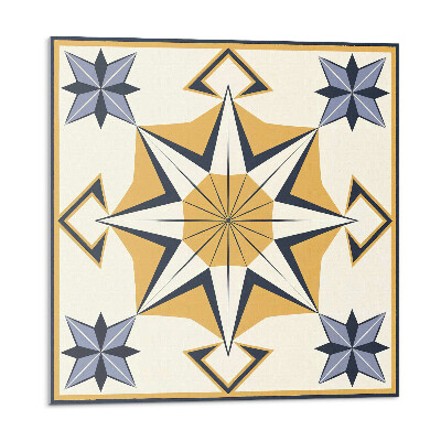 Samolepící dlaždice Kompasový vzor s hvězdami