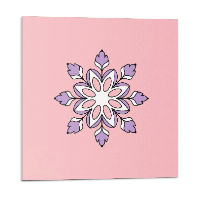 Samolepící dlaždice Květinový vzor mandaly