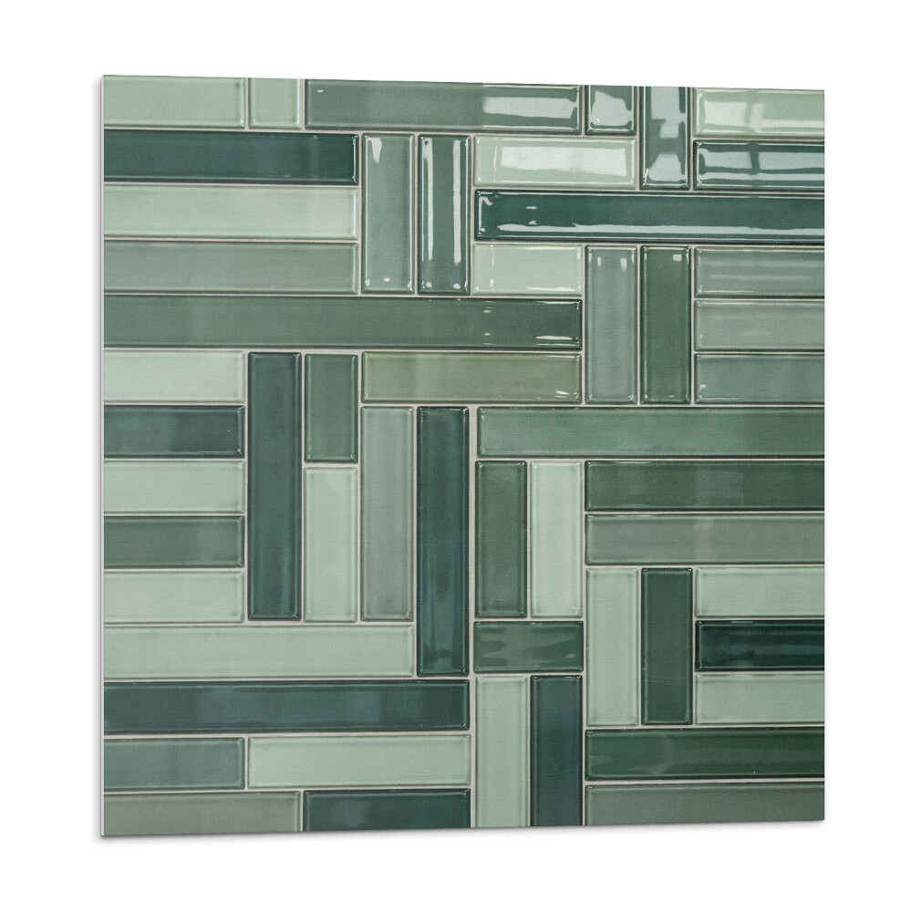 Samolepící podlahové čtverce Obdélníková mozaika