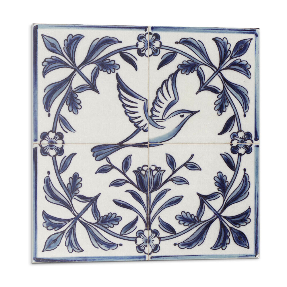 Pvc obklady Motiv ptáka mezi rostlinami