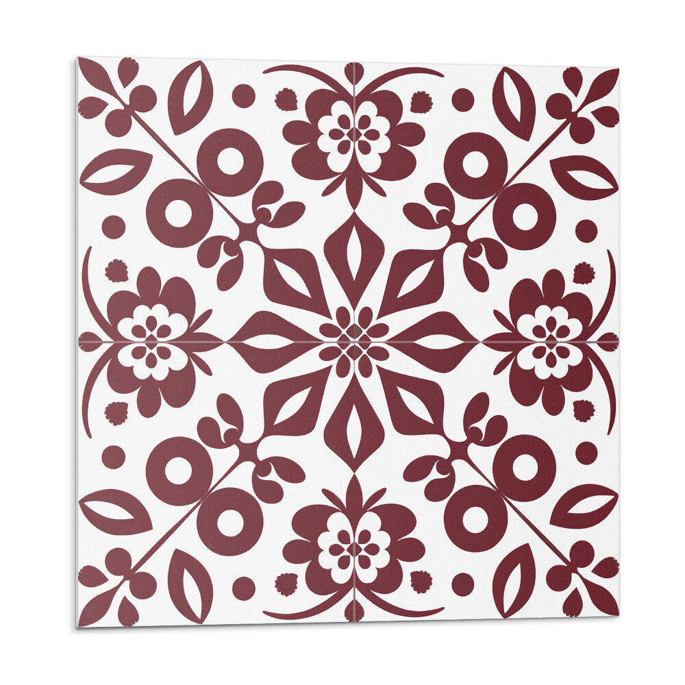 Pvc obklady Květinový vzor s listy