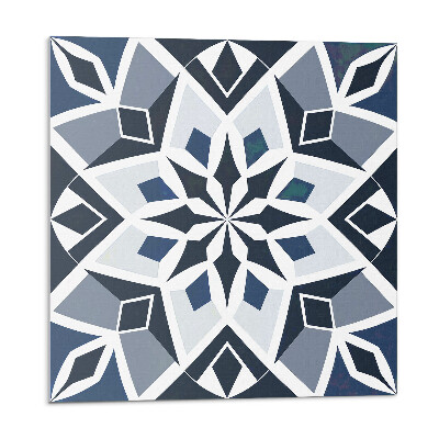 Samolepící dlaždice Geometrický květinový vzor