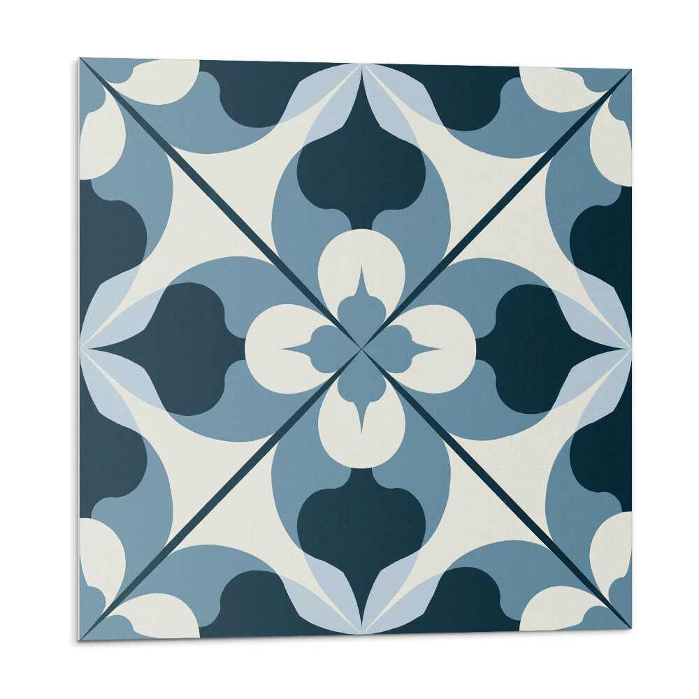 Samolepící podlahové čtverce Abstraktní geometrický vzor