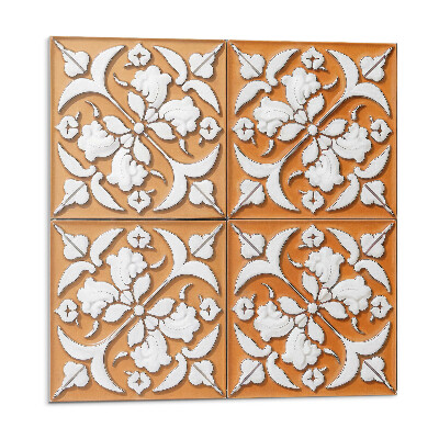 Samolepící dlaždice Vzor s květinovými motivy