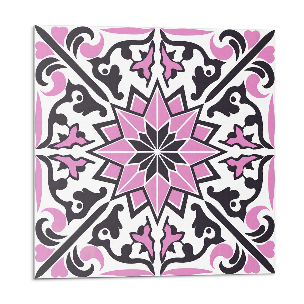 Pvc obklady Květinový vzor s ornamenty