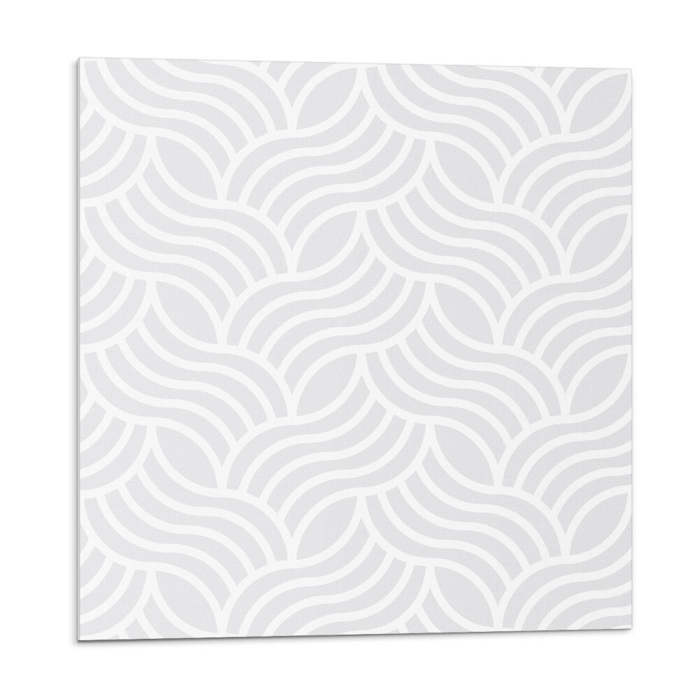 Samolepící podlahové čtverce Vlny v harmonickém uspořádání