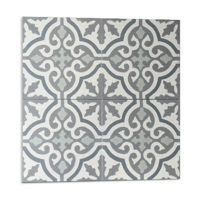 Samolepící podlahové čtverce Mozaikový vzor s ornamenty