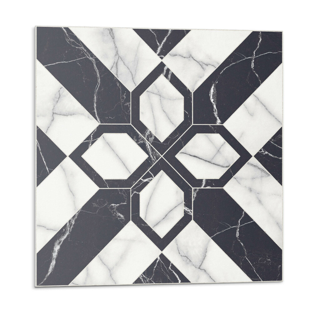 Samolepící dlaždice Geometrický mramorový vzor