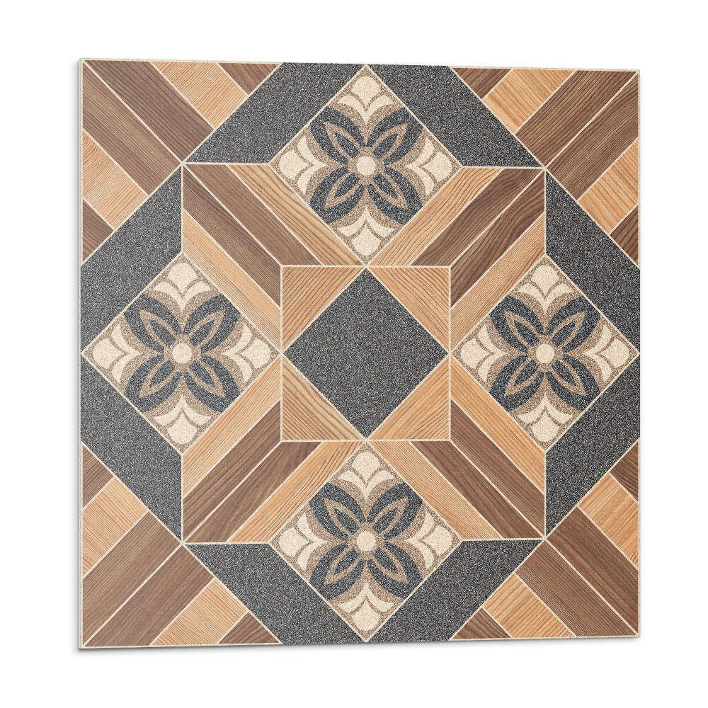 Samolepící dlaždice Vzor s květinovými motivy