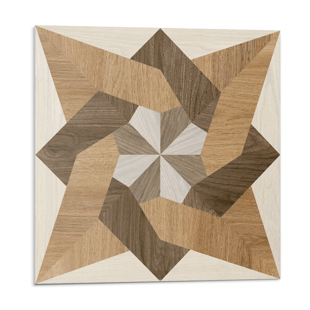 Pvc obklady Polygonální dřevěná mozaika