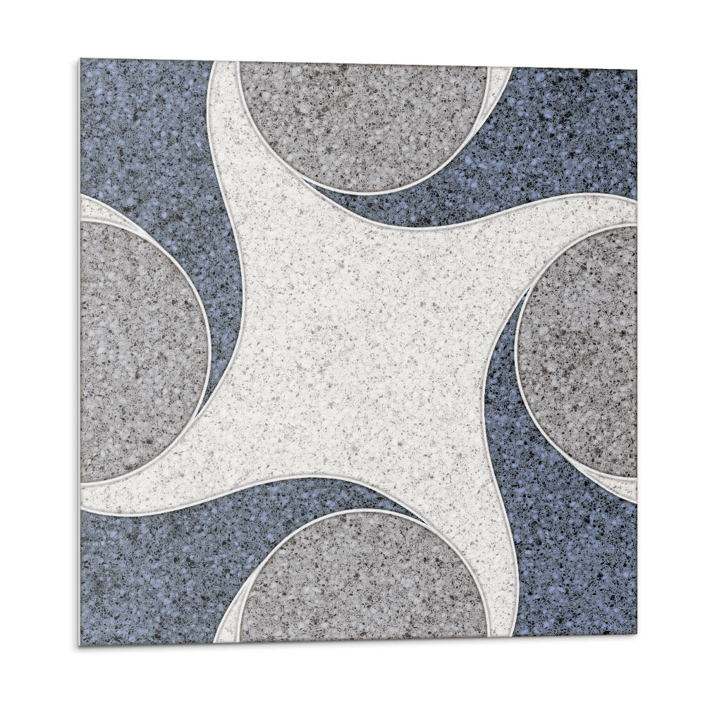 Samolepící podlahové čtverce Abstraktní mozaikový vzor