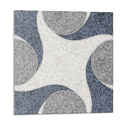 Samolepící podlahové čtverce Abstraktní mozaikový vzor