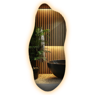 Dekorativní zrcadlo s LED osvětlením