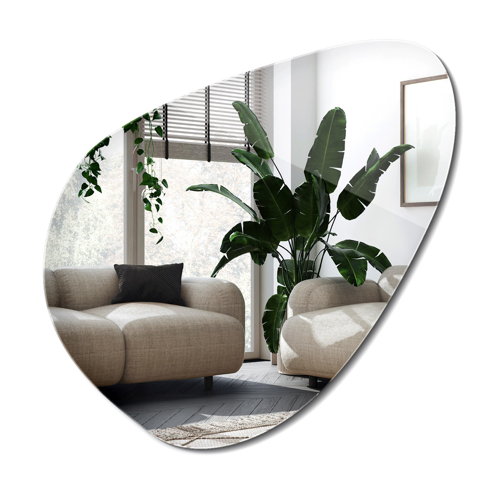 Asymetrické zrcadlo moderního designu