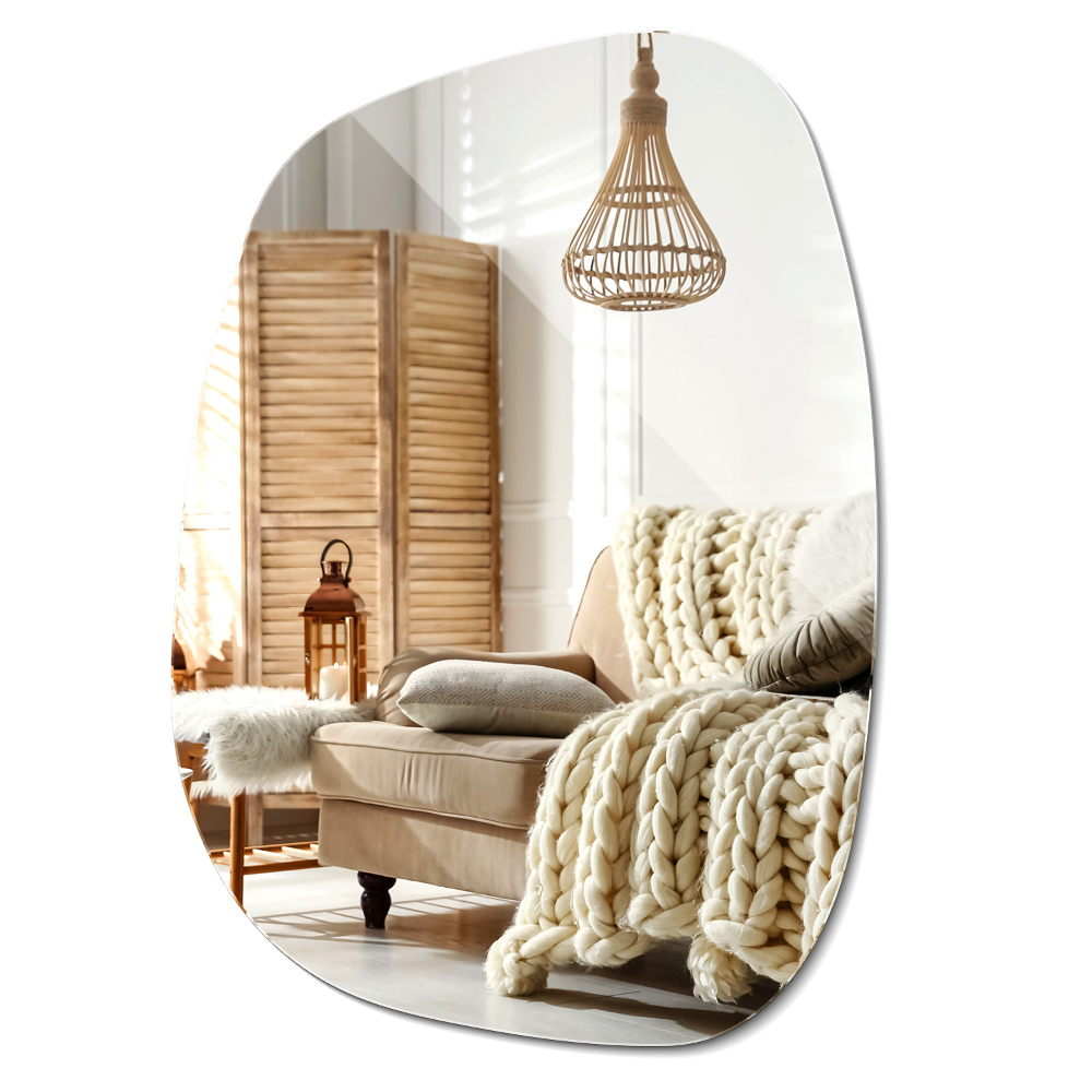 Organické zrcadlo moderní design