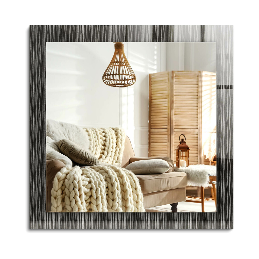 Obdélníkové dekorační zrcadlo na zeď Moderní linie