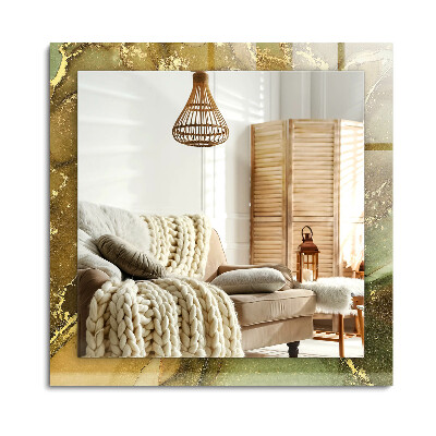 Obdélníkové dekorační zrcadlo Abstraktní umění