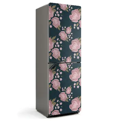 Magnet na ledničku Květinový motiv v minimalistickém stylu