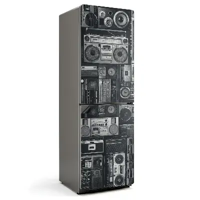 Magnet na ledničku Klasický zvuk v retro stylu