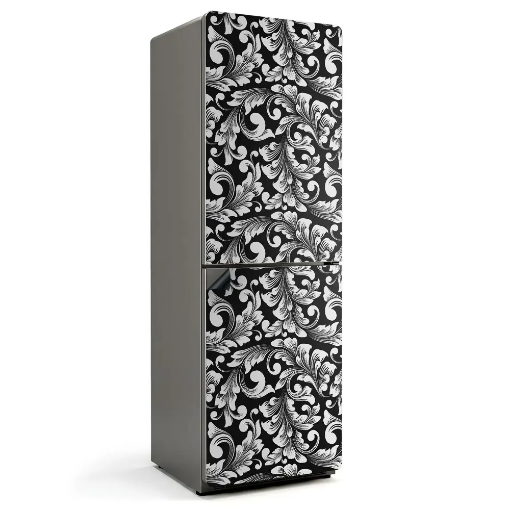 Magnet na ledničku Stylový rostlinný motiv