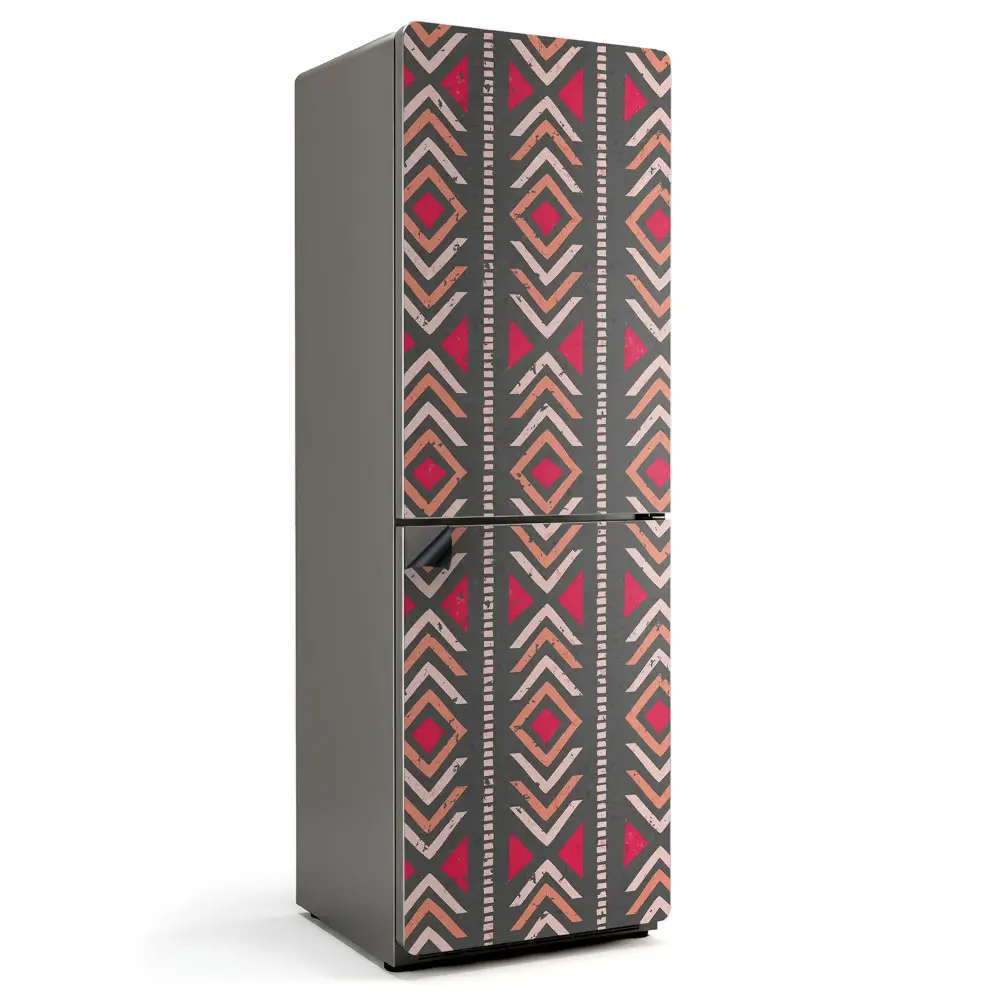 Magnet na ledničku Geometrický styl kosočtvercového vzoru