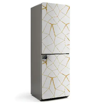 Magnet na ledničku Geometrický styl čárového vzoru