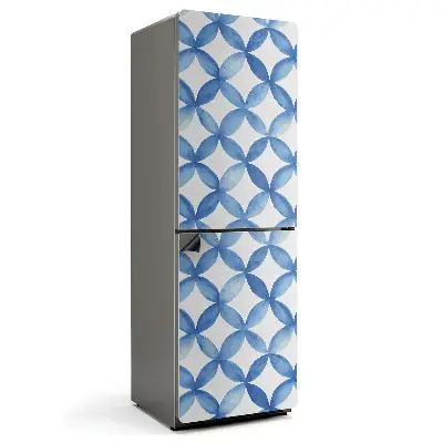Magnet na ledničku Květinový geometrický motiv