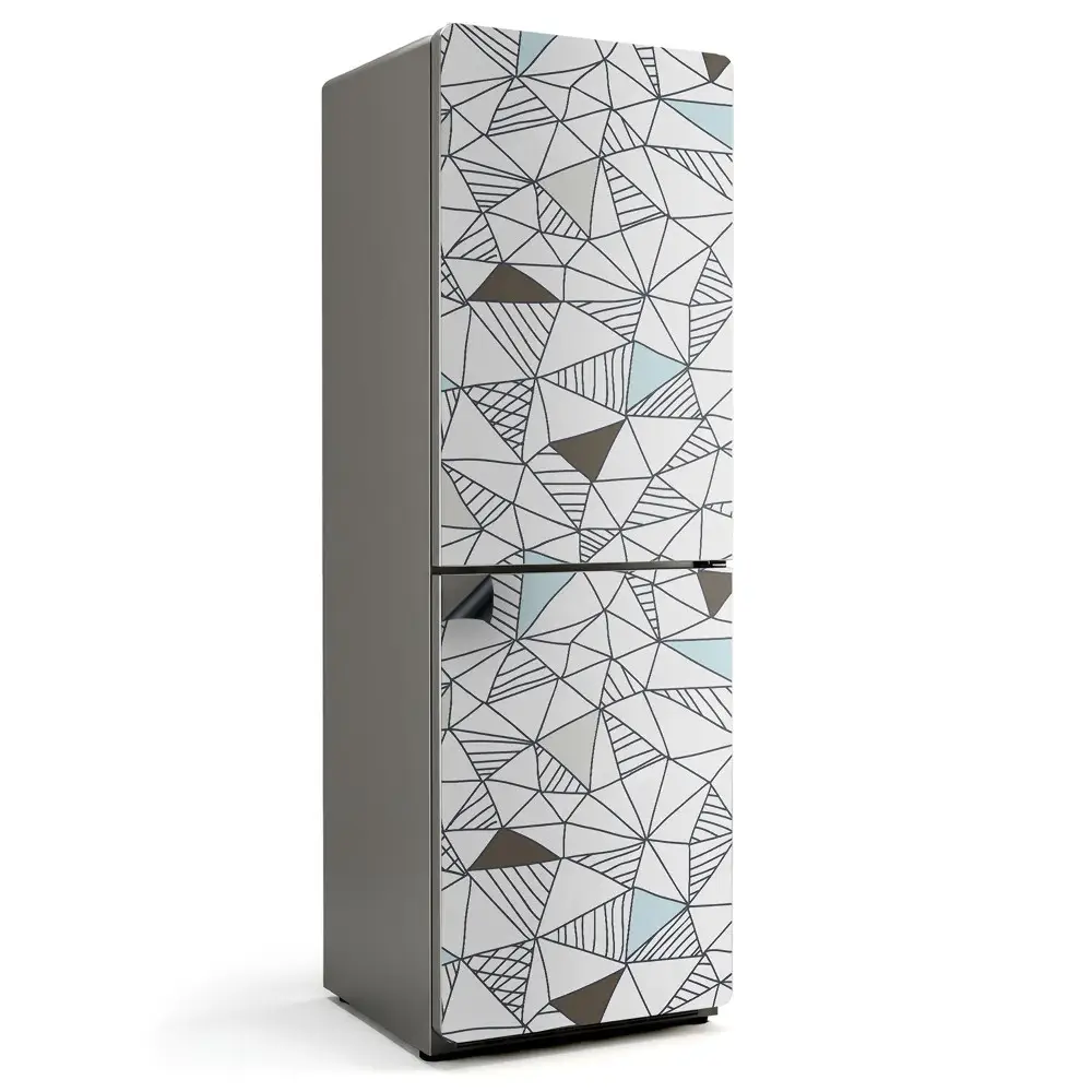 Magnet na ledničku Geometrie v abstraktním stylu