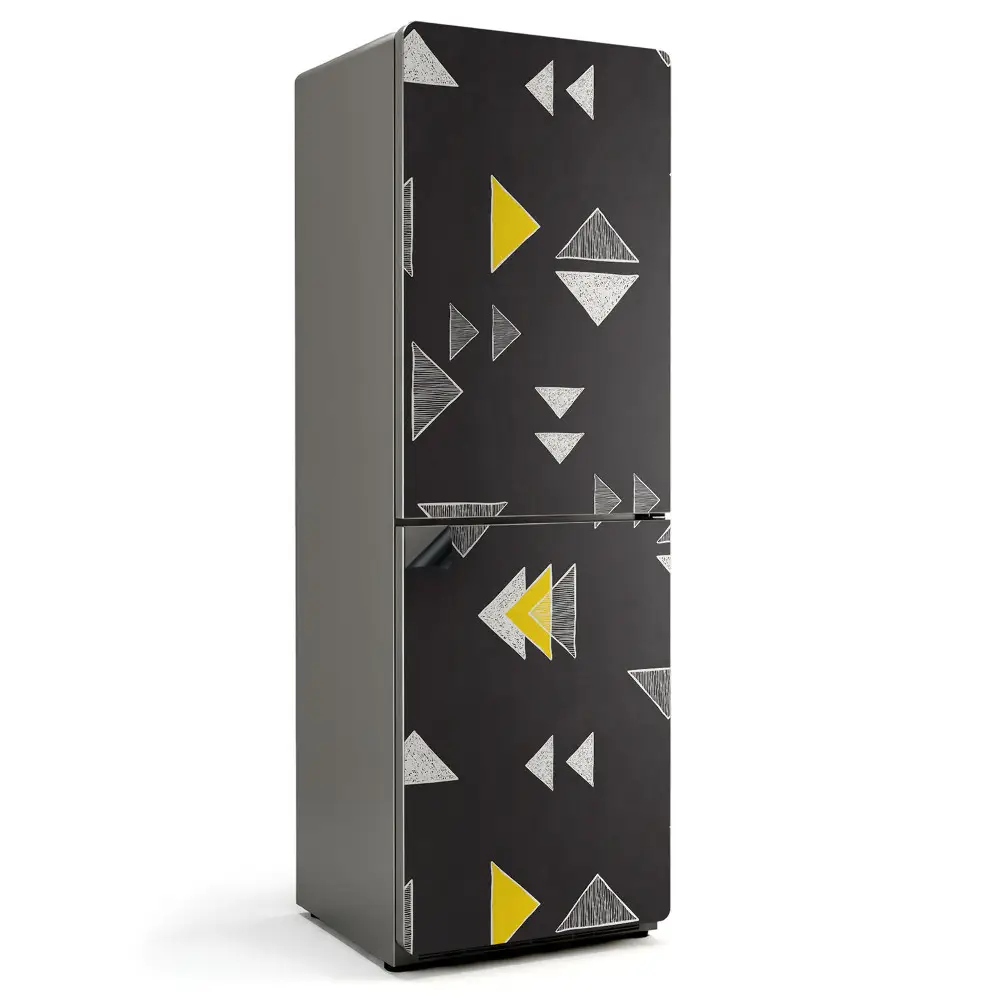 Magnet na ledničku Geometrické trojúhelníky a kosočtverce