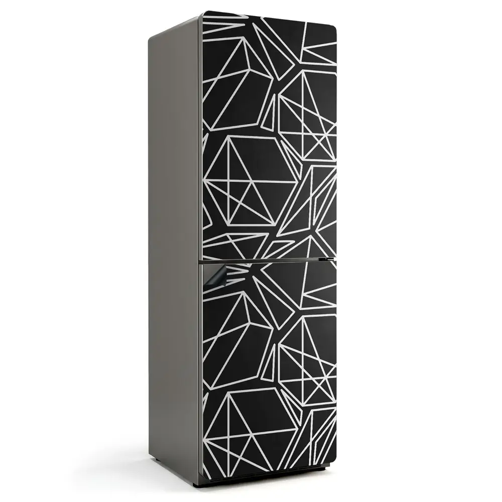 Magnet na ledničku Moderní geometrický motiv