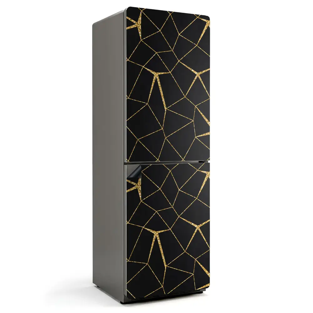 Magnet na ledničku Geometrický styl čárového vzoru