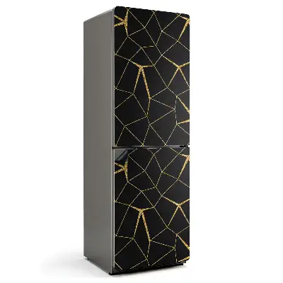 Magnet na ledničku Geometrický styl čárového vzoru