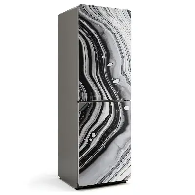Magnet na ledničku Abstraktní tekutý motiv