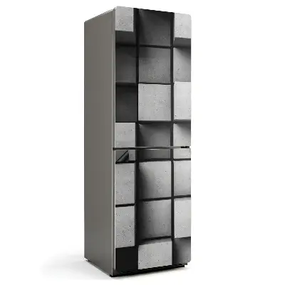 Magnet na ledničku 3D krychlový vzor