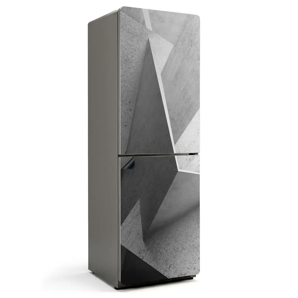Magnet na ledničku 3D geometrie v abstraktním stylu