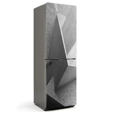 Magnet na ledničku 3D geometrie v abstraktním stylu
