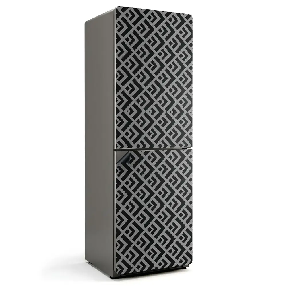 Magnet na ledničku Geometrický styl kosočtvercového vzoru