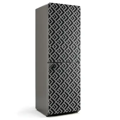 Magnet na ledničku Geometrický styl kosočtvercového vzoru