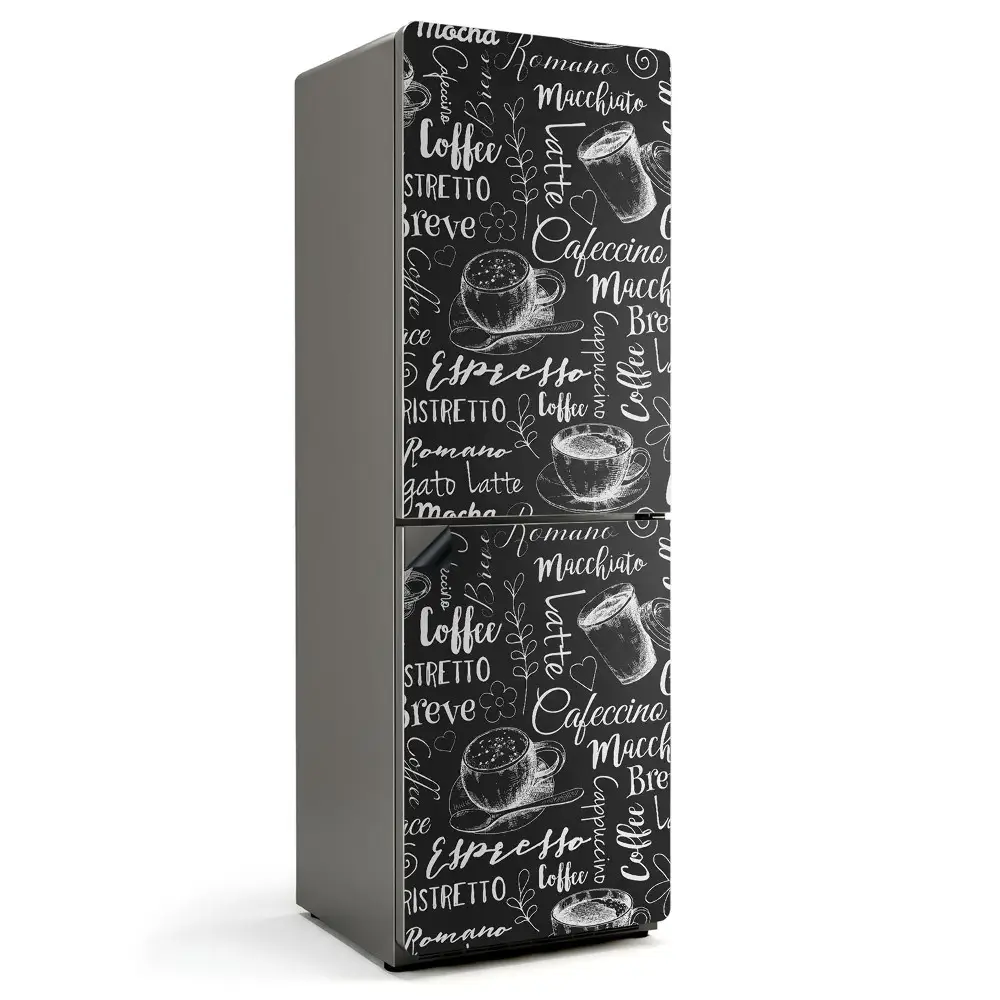 Magnet na ledničku Kávové hrnky v unikátním designu