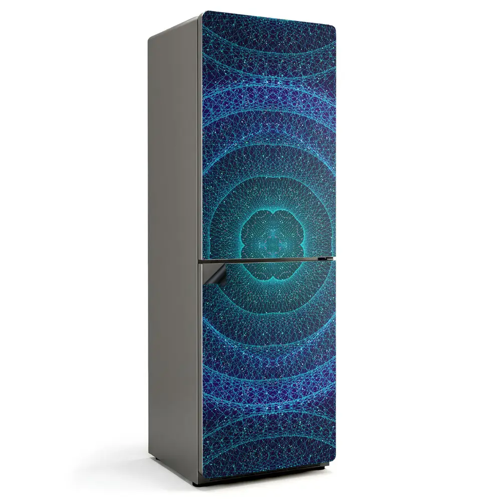 Magnet na ledničku Geometrický styl mandaly vzor