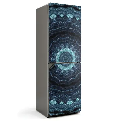 Magnet na ledničku Abstraktní motiv mandaly