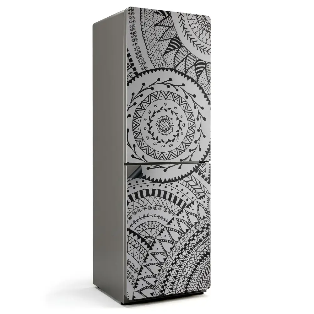 Magnet na ledničku Mandala v kruzích