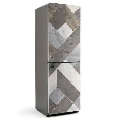Magnet na ledničku Geometrické dlaždicové motivy