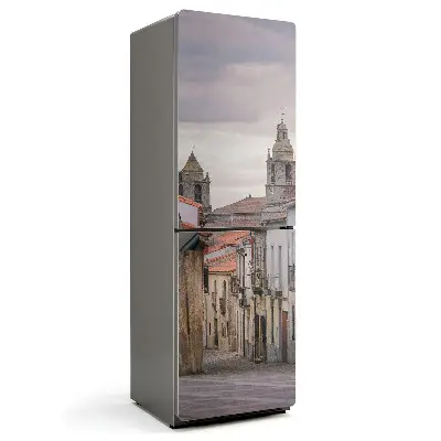 Magnet na ledničku Malebná ulička ve městě