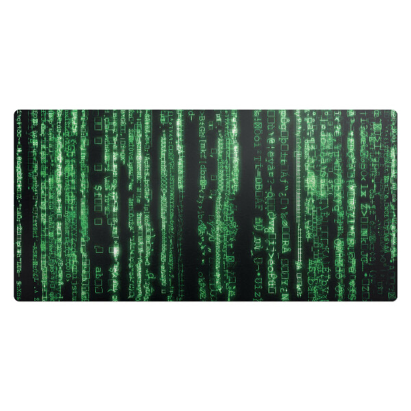 Podložka na stůl Padající digitální kód