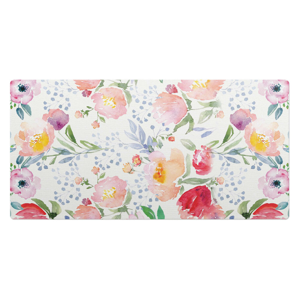 Podložka na stůl Květinový akvarelový vzor