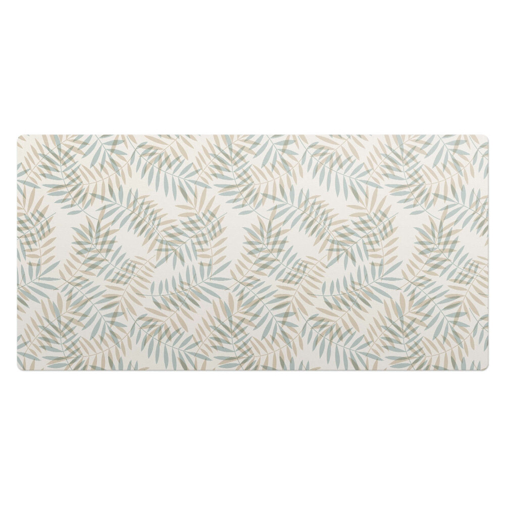 Podložka na stůl dětská Listy v pastelových barvách