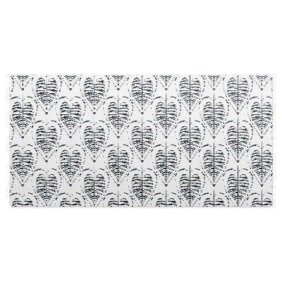 Podložka na stůl Listy symetrie retro